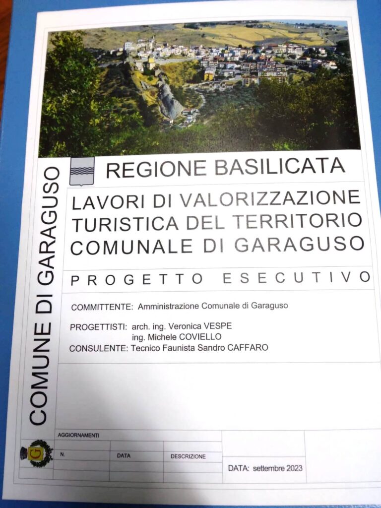 francesco auletta,valorizzazione,turistica,comune,garaguso